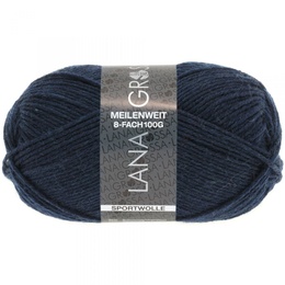 8-trådet Uni 9556 Natteblå