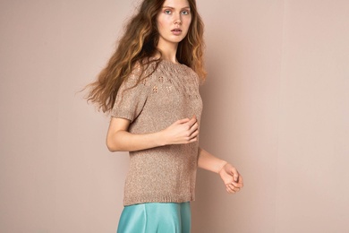 Strikkeopskrift til Snøklokketopp