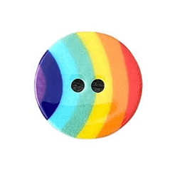Regnbueknap 15 mm