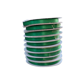 Satinbånd 6 mm Grøn