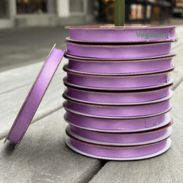 Satinbånd 6 mm Lys lilla