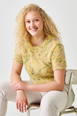 Strikkeopskrift på Sommer T-Shirt