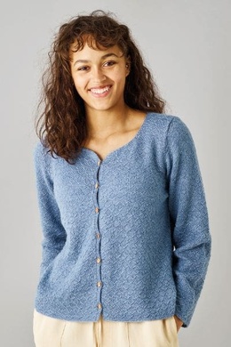 Strikkeopskrift på Trøje med struktur