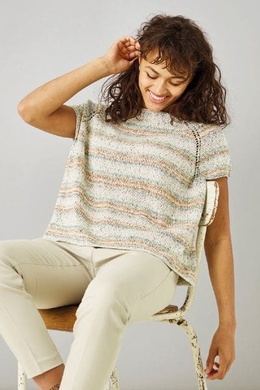 Strikkeopskrift på sommerbluse