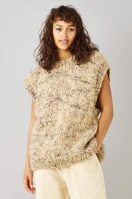 Strikkeopskrift på vest