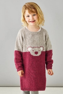 Strikkeopskrift på Koala Kjole