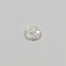 Shiny plastikknap 11 mm Hvid