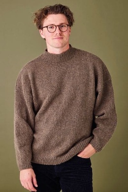 Strikkeopskrift på Bluse med tilsat ærme