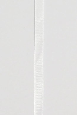 Satinbånd 6 mm Hvid