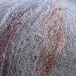 Garn Bella Color by Permin 883171 Grå/Rust/Bordeaux