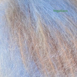 Garn Bella Color by Permin 883174 Blå-Beige-Brun