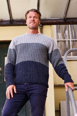 Strukturstrik til herrer strikkeopskrift