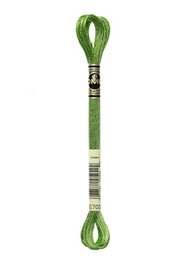 DMC Metallic E703 Lysegrøn