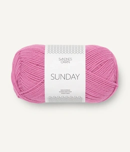 Garn Sunday 4626 Shocking Pink