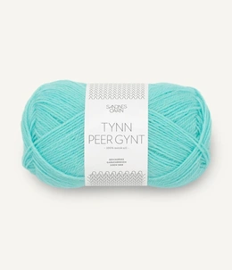 Tynn Peer Gynt 7213 Blå Turkis