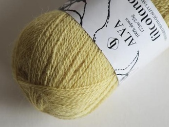 Garn Alva 373 Lemon Curd