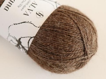 Garn Alva 976 Taupe Melange