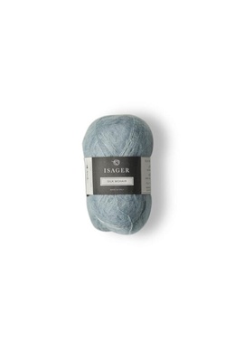 Garn Silk Mohair farve 41 Lys Blå