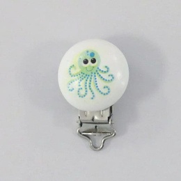 Seleclips med blæksprutte