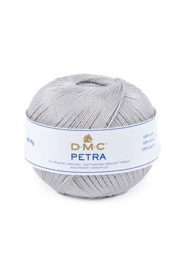 Hæklegarn Petra 5 - 5415 Perlegrå