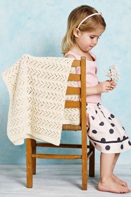 Babytæppe med hulmønster