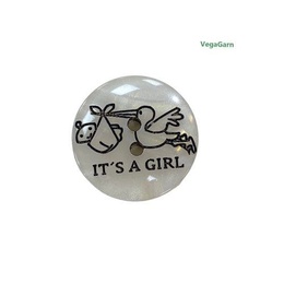 Knap "It´s a girl"
