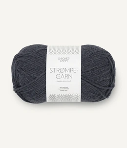 Strømpegarn 6581 Gråblå