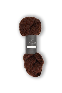 Garn Jensen Yarn farve 97 Mørk Brun