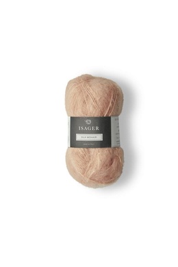 Garn Silk Mohair farve 62 Rosa