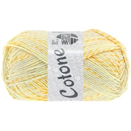 Bomuldsgarn Cotone Mouliné 518 Sart Gul
