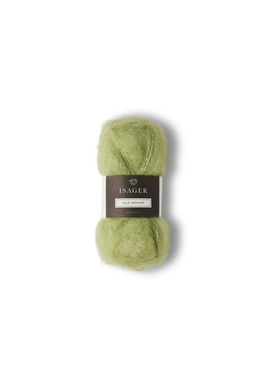 Garn Silk Mohair farve 57 Vårgrøn