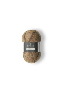 Garn Silk Mohair farve 7s Brun