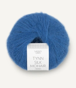 Garn Tynn Silk Mohair 6044 Regatta Blå
