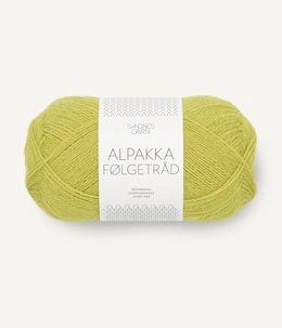 Garn Alpakka Følgetråd 9825 Sunny Lime