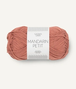 Bomuldsgarn Mandarin Petit 3535 Lys Kobberbrun