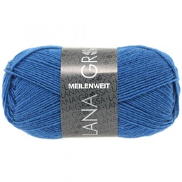 Strømpegarn Koboltblå