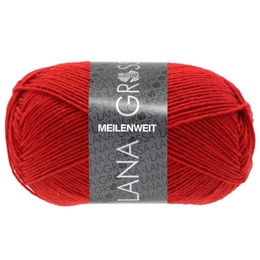 Garn Meilenweit 50 383 Rød