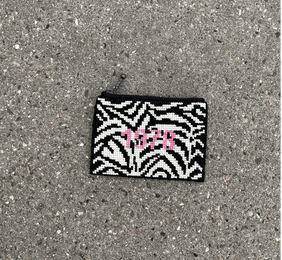 Statement pung Zebra/Pink