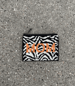 Statement pung Zebra/Orange