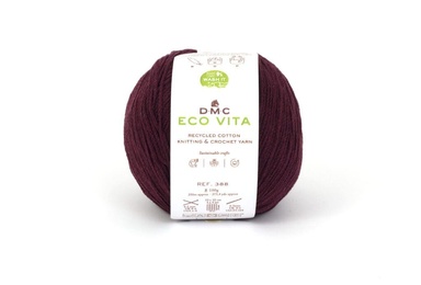 Garn Eco Vita 205 Vinrød