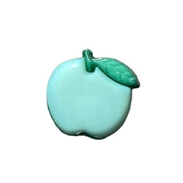 Grønt æble med øje