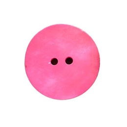 Perlemorsknap Pink 22 mm