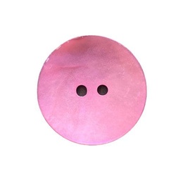 Perlemorsknap Rosa 22 mm