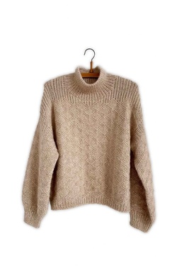 StrikkeopskriftTexture sweater