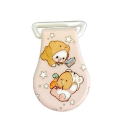 Seleclips med 2 små bjørne