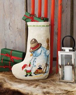 Broderi-kit til julesok