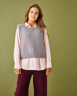 Strikkeopskrift til en vest