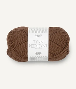 Garn Tynn Peer Gynt 3073 Chokolade