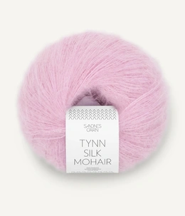 Tyndt mohairgarn Tynn Silk Mohair 4813 Pink Lilac