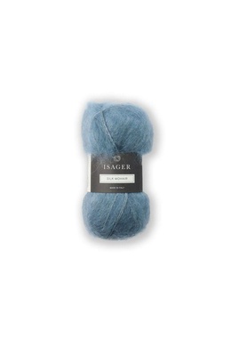 Garn Silk Mohair farve 11 Blå